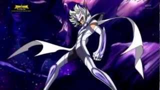 Saint Seiya Omega - Eden de Orion Vistiendo su Armadura