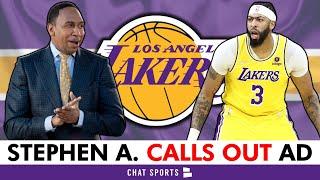 Stephen A. Smith CALLS OUT Anthony Davis | Latest L.A. Lakers News & Rumors