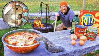 Catch and Cook Squirrel  Permeegianne (AKA Parmigiana or Parmesan)