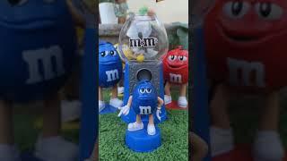 M&M Blue Dispenser: What Happens When You Fill It Up  #satisfying #mnm  #trending #shorts