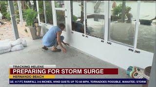 Hernando Co. Residents Prepare for Storm Surge