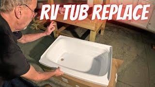 How To Replace An RV Shower/Tub Base