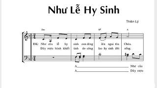 Như Lễ Hi Sinh || Thiên Lý