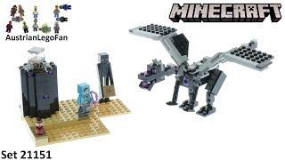 Lego Minecraft 21151 The End Battle - Lego 21151 Speed Build