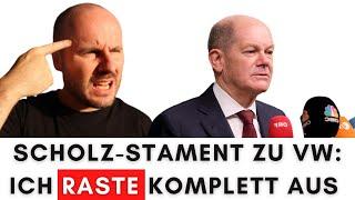 „SCHElß-Egal“-Kanzler: Scholz reagiert entspannt auf VW-Werksschließung