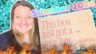 FabFitFun Summer 2024 Unboxing! Coupon Discount Codes! I almost started a fire while filming!! 