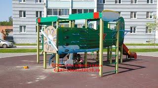 Детский комплекс для улицы "Самолет" от ООО "АбсолютСтальКонструкция"