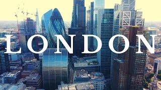 [4K] London Skyscrapers by Drone | 1 Hour Relaxing