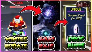 Jujutsu Infinite New Winter Update,Drop Rates Buff,Guaranteed Luck,Gojo Raid,More! (CODE)