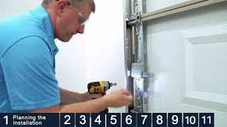 How to Install the Chamberlain Wall Mount Garage Door Opener Model RJO101