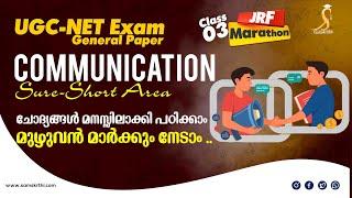 UGC NET Exam General Paper Class in Malayalam |Communication Sure-Short Area Class &PYQs Discussion