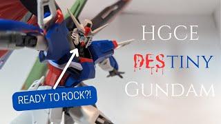 This Gunpla was truly DESTINED for greatness! | HGCE 1/144 Destiny Gundam Review