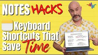 Discover the POWER of Apple Notes Mastering Keyboard Shortcuts