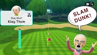 THE KLAY THOMPSON OF SWITCH SPORTS GOLF