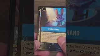 Unboxing a Disney Lorcana Booster Pack! 036