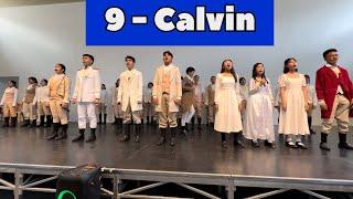 (HAMILTON) PERFORMANCE TASK || 9 - CALVIN #trending #music #viral #musical #performance