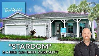 Check Out the Coveted DEL WEBB STARDOM: Del Webb Viera Model Home Tours Melbourne Florida