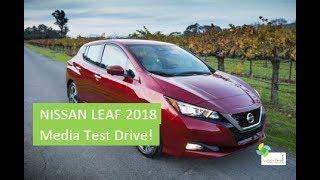 2018 Nissan LEAF Media Drive!