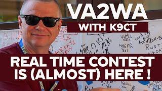 The Quest for Real Time Contesting: Victor VA2WA + Craig K9CT