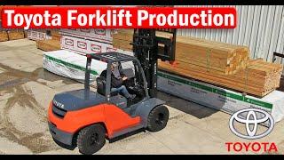 Toyota Forklift Production, Toyota factory