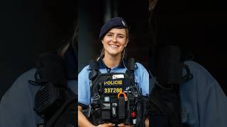 The beautiful policewoman of Prague#streetphotography