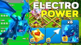 Ultimate TH16 Electro Dragon Wrecking Legend League Attacks! Clash of Clans