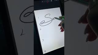 Signature idea letter S