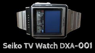 Review on 1st Gen Seiko TV Watch DXA-001 (1982)