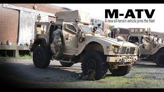 The M-ATV, a new all-terrain vehicle, joins the fleet