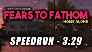 Fears to Fathom - Home Alone Speedrun in 3:29