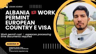 ALBANIA  work permit process E visa #albania #workpermit #evisa #europe