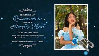 Free Birthday Quinceanera Invitation Photo Collage Slideshow Template (Customizable) - FlexClip