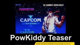 PowKiddy Teaser // Spielekonsole // Vintiplay RetroBoy RetroCade MINI ARCADE ?? Alles gleich? #405