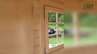 Solid Build - How To Open The Shed Window In Two Positions