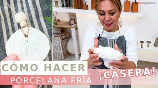 Cómo hacer PORCELANA FRÍA // Cerámica SIN HORNO con Decogarden