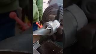 Lathe machine drilling operating#iti #shorts #machine #automobile #edit