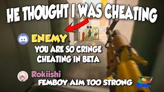 Femboy gets accused of CHEATING in The Finals