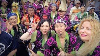 Adeyto LIVE DamdanRen at Koenji Awa Odori Matsuri Festival 2017 amazing JAPANESE DANCE 高円寺阿波おどり