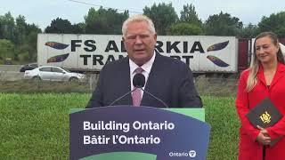 Premier Ford holds a press conference | September 25