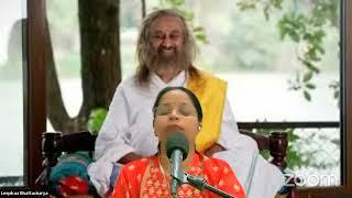 Live Divine satsang with Leepikaa Bhattacharya and Swami Atmananda Ji 3rd may 24 @gurudev