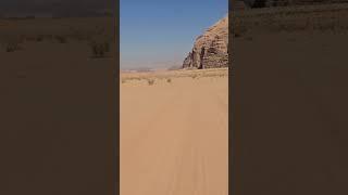 Approaching The Border With Saudi Arabia #desertadventures #desertsafari #jordan #saudiarabia