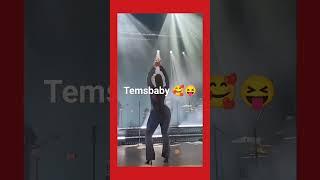 Temsbaby performance  #music #viral #tems #shorts