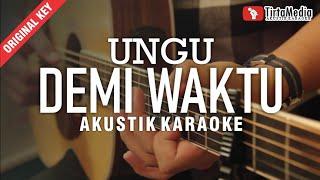 demi waktu - ungu (akustik karaoke)