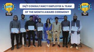 24/7 Consultancy Employee and Team of the Month Award Ceremony DEC-JAN 2021-2022