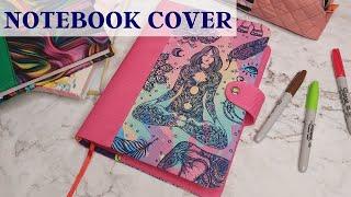 Sewing Tutorial: How To Make A Notebook Cover With Pockets