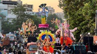 Ganesh nimajjanam Shobhayatra 2024 | Lord Ganesha visarjan 2024 | Ganesh Chaturthi 2024