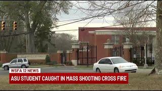 Alabama State student caught in Tuskegee mass shooting crossfire