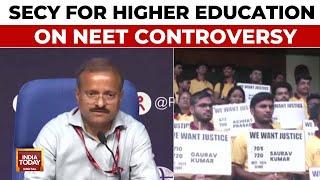 K Sanjay Murthy, Secretary For Higher Education, On NEET UG 2024 Result Controversy | India Today