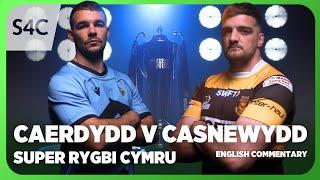 LIVE RUGBY: Cardiff v Newport | Super Rygbi Cymru | S4C