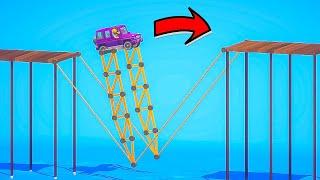 Could you beat the LAST LEVEL in Poly Bridge 3?